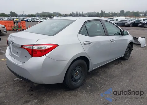 2015 Toyota Corolla Le Plus z USA, uszkodzony, nr VIN 2T1BURHE2FC321005